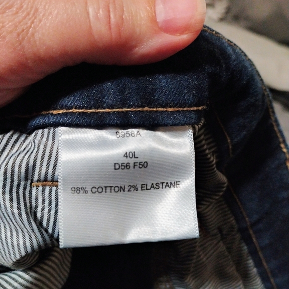 Women's Classic Blue Straight Jeans - Picture 5 of 11